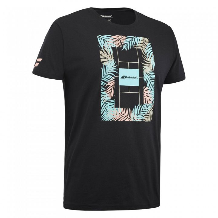Babolat Exercise Message Tee Black